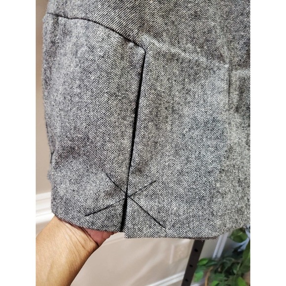 George Women's Solid Gray Polyester & Wool A-Line Casual Skirts Size 18W - Picture 3 of 10